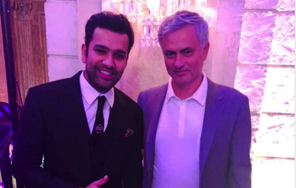 'With The Man Himself!' - When Rohit Sharma Met Just-Sacked Roma Manager Jose Mourinho